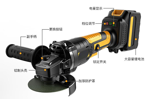 鋰電角磨機(jī)方案開發(fā)-角磨機(jī)單片機(jī)