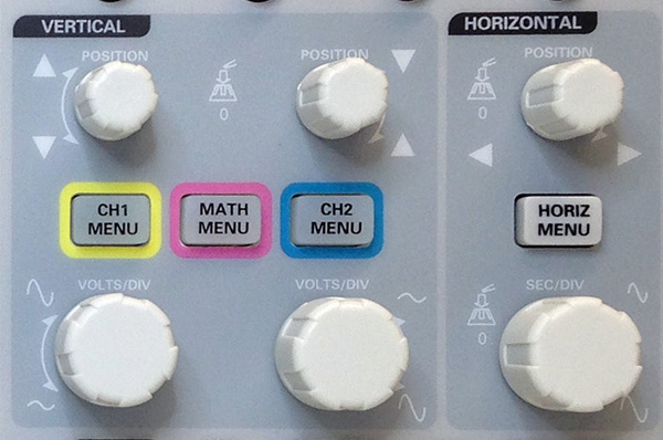 示波器調節(jié)旋鈕